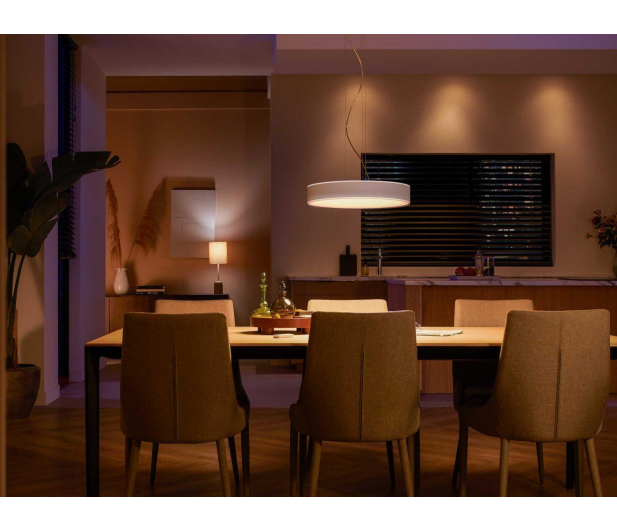 Philips Hue White ambiance Lampa wisząca Enrave (biała) - 729077 - zdjęcie 9